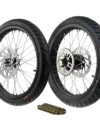Complete Supermotor Wheel Set